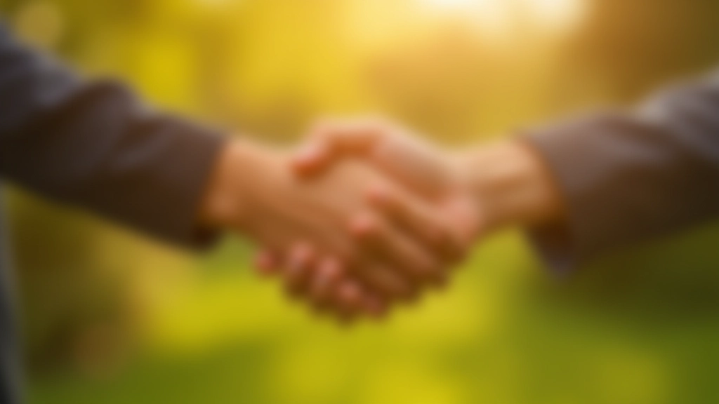 Close-up of volunteer hands high-fiving in celebration, warm natural light, outdoor community setting